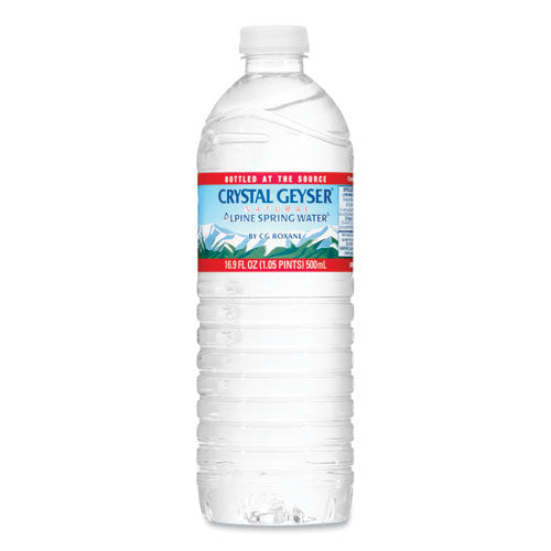 Image of Crystal Geyser® Natural Alpine Spring Water, 16.9 Oz Bottle, 35/carton