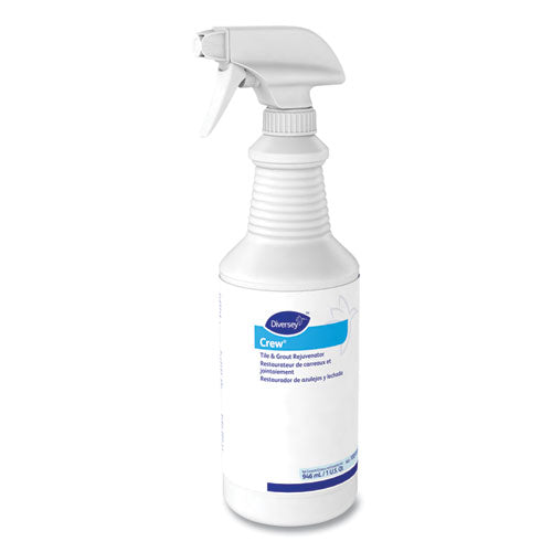 Image of Diversey Crew Tile And Grout Rejuvenator, 32 Oz Spray Bottle, 12/carton