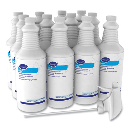 Image of Diversey Crew Tile And Grout Rejuvenator, 32 Oz Spray Bottle, 12/carton