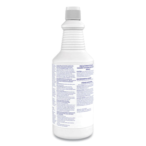 Image of Diversey Crew Neutral Non-Acid Bowl And Bathroom Disinfectant, 32 Oz Squeeze Bottle, 12/carton