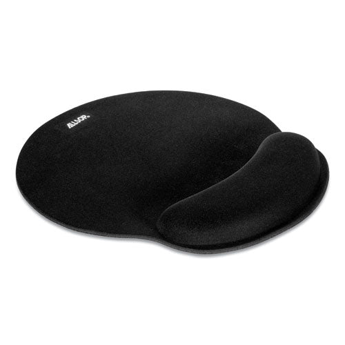 Image of Allsop® MousePad Pro Memory Foam Mouse Pad with Wrist Rest, 9 x 10, Black