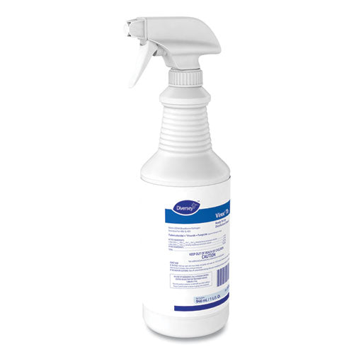 Image of Diversey Virex Tb Disinfectant Cleaner, Lemon Scent, Liquid, 32 Oz Bottle, 12/carton