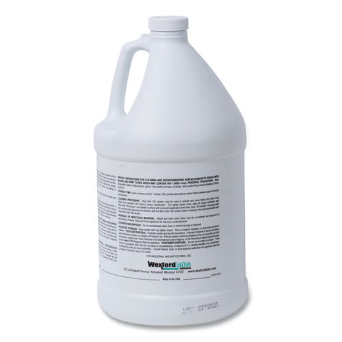 Image of Wexford Labs Wex-Cide Concentrated Disinfecting Cleaner, Nectar Scent, 128 Oz Bottle, 4/carton