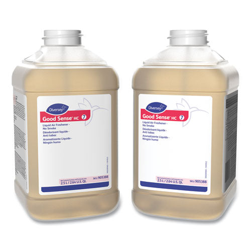 Image of Diversey Good Sense Liquid Odor Counteractant, Clean And Fresh, 84.5 Oz, 2/carton