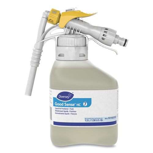 Image of Diversey Good Sense Liquid Odor Counteractant, Fresh, 1.5 L Rtd Bottle, 2/carton