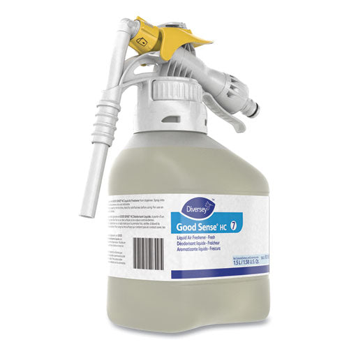 Image of Diversey Good Sense Liquid Odor Counteractant, Fresh, 1.5 L Rtd Bottle, 2/carton