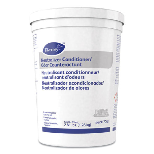 Image of Diversey Floor Conditioner/Odor Counteractant, Powder, 0.5 oz Packet, 90/Tub, 2/Carton