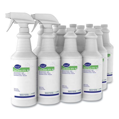 Image of Diversey Good Sense Rtu Liquid Odor Counteractant, Apple Scent, 32 Oz Spray Bottle