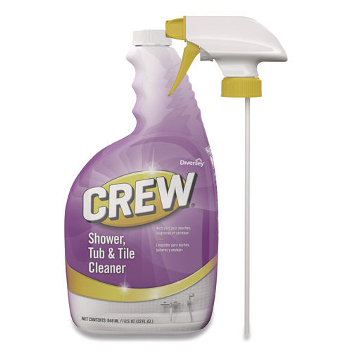 Image of Diversey Crew Shower, Tub And Tile Cleaner, Liquid, 32 Oz