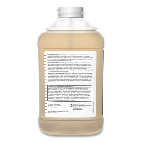 Image of Diversey Good Sense Liquid Odor Counteractant, Clean And Fresh, 84.5 Oz, 2/carton