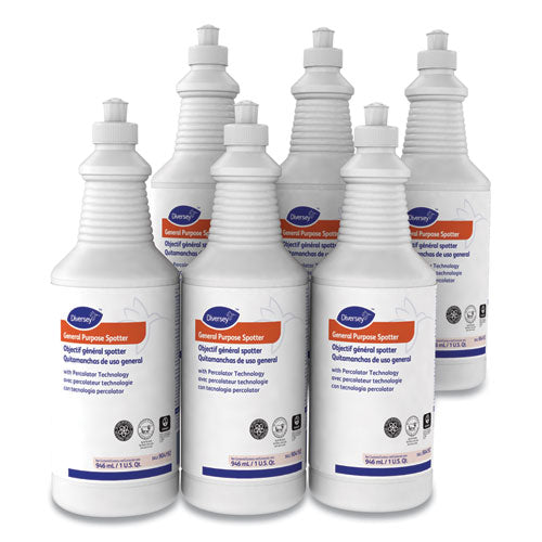 Image of Diversey General Purpose Spotter, Floral Scent, Liquid, 1 Qt Squeeze Bottle, 6/carton