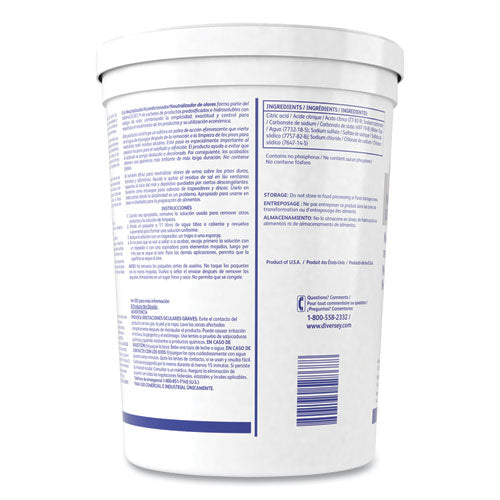 Image of Diversey Floor Conditioner/Odor Counteractant, Powder, 0.5 oz Packet, 90/Tub, 2/Carton