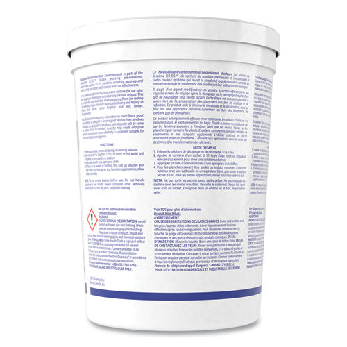Image of Diversey Floor Conditioner/Odor Counteractant, Powder, 0.5 oz Packet, 90/Tub, 2/Carton