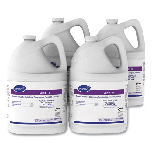 Image of Diversey Oxivir Tb, Natural Cherry Almond Scent, 3.78 L Container, 4/carton