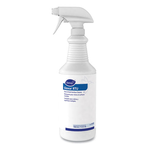 Image of Diversey Glance Glass And Multi-Surface Cleaner, Original, 32oz Spray Bottle