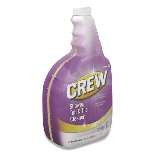 Image of Diversey Crew Shower, Tub And Tile Cleaner, Liquid, 32 Oz, 4/carton