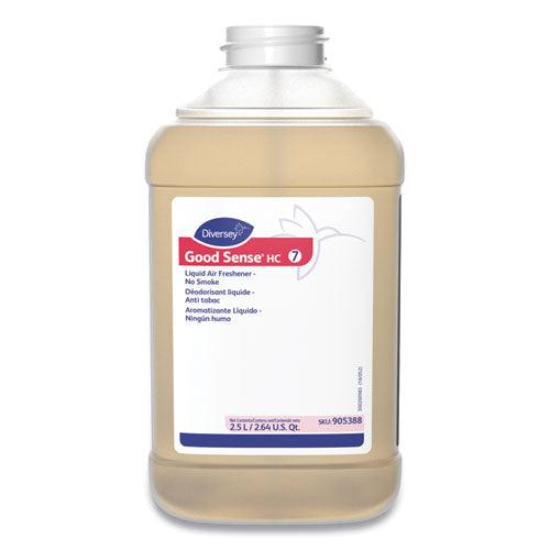 Image of Diversey Good Sense Liquid Odor Counteractant, Clean And Fresh, 84.5 Oz, 2/carton