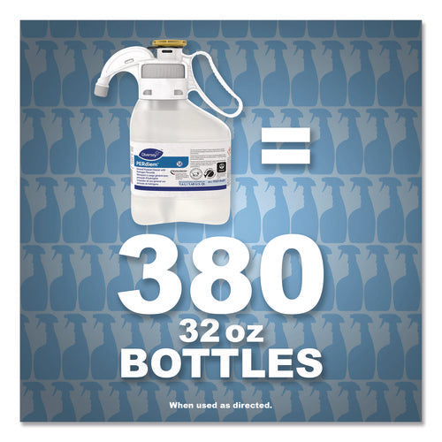 Image of Diversey Perdiem Concentrated General Cleaner With Hydrogen Peroxide, 47.34 Oz, Bottle, 2/carton