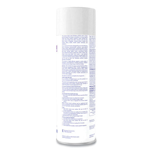 Image of Diversey Envy Foaming Disinfectant Cleaner, Lavender Scent, 19 Oz Aerosol Spray, 12/carton