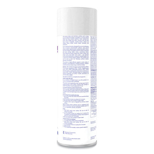 Image of Diversey Envy Foaming Disinfectant Cleaner, Lavender Scent, 19 Oz Aerosol Spray
