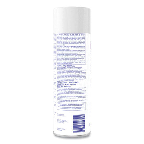 Image of Diversey Envy Foaming Disinfectant Cleaner, Lavender Scent, 19 Oz Aerosol Spray