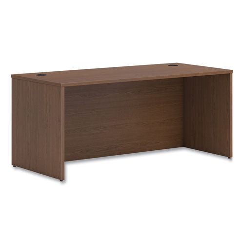 Image of HON® Mod Desk Shell, 66" X 30" X 29", Sepia Walnut