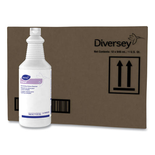 Image of Diversey Emerel Multi-Surface Creme Cleanser, Fresh Scent, 32 Oz Bottle, 12/carton
