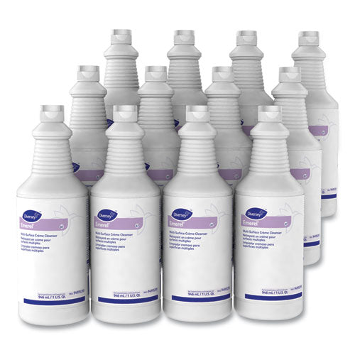 Image of Diversey Emerel Multi-Surface Creme Cleanser, Fresh Scent, 32 Oz Bottle, 12/carton
