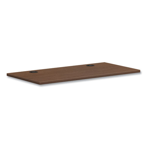 Image of HON® Mod Worksurface, Rectangular, 48w x 24d, Sepia Walnut