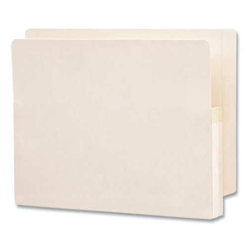 Image of Smead Manila End Tab File Pockets, 1.75" Expansion, Letter Size, Manila, 25/box