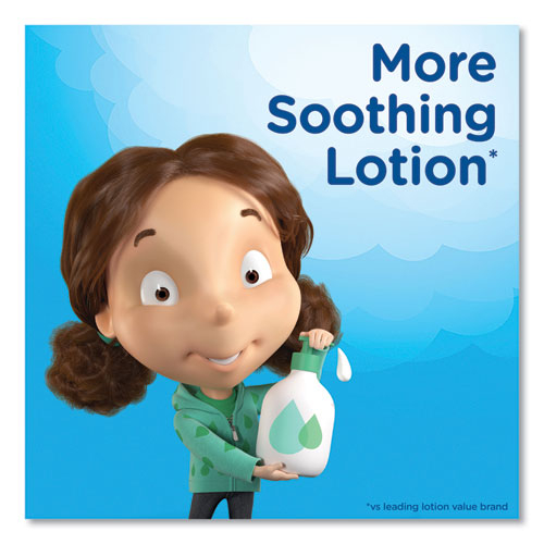 Image of Puffs® Plus Lotion Facial Tissue, 2-Ply, White, 124/Box, 3 Box/Pack