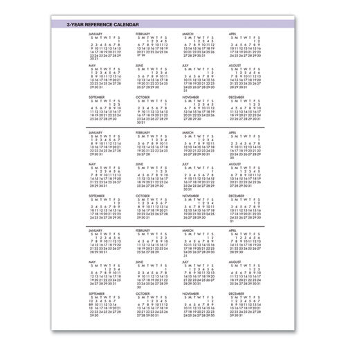 Image of House of Doolittle Recycled Wild Flower Weekly/Monthly Planner, Wild Flowers Artwork, 9 x 7, Gray/White/Purple Cover, 12-Month (Jan-Dec): 2025