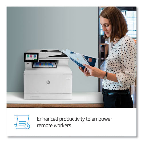 Image of HP Laserjet Enterprise Color Mfp M480f, Copy/fax/print/scan