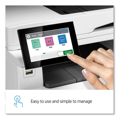 Image of HP Laserjet Enterprise Color Mfp M480f, Copy/fax/print/scan