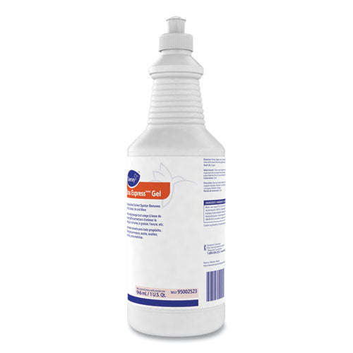 Image of Diversey Citrus Express Gel Spotter, Citrus Scent, 32 Oz Squeeze Bottle, 6/carton
