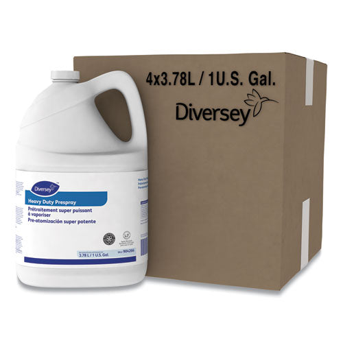 Image of Diversey Carpet Cleanser Heavy-Duty Prespray, Fruity Scent, 1 Gal Bottle, 4/carton