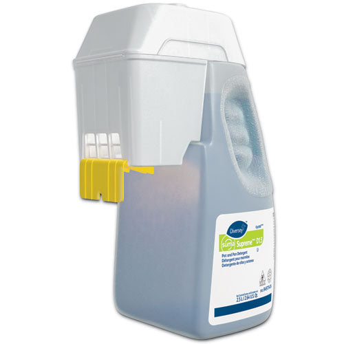 Image of Suma® Supreme Concentrated Pot And Pan Detergent, Floral, 2.6 Qt Optifill System Refill