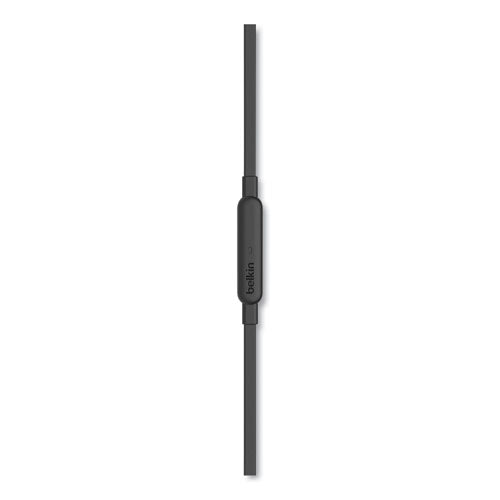 Image of Belkin® Soundform Headphones With Lightning Connector, 44" Cord, Black