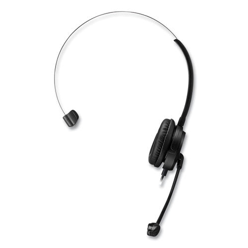 Image of Adesso Xtream P1 Monaural Over the Head Headset with Microphone, Black