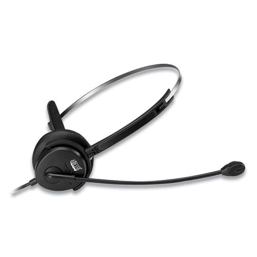 Image of Adesso Xtream P1 Monaural Over the Head Headset with Microphone, Black