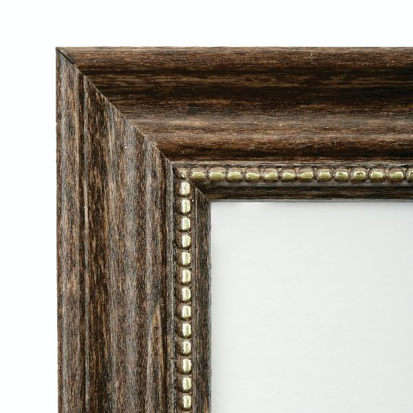 Image of Style F, Hardwood Finish Picture Frame, Walnut, 8-1/2" x 11"