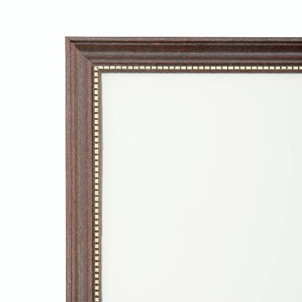 Image of Style F, Hardwood Finish Picture Frame, Mahogany, 11" x 14"