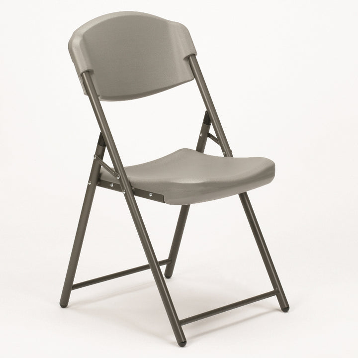 Image of Skilcraft Folding Chair, Charcoal