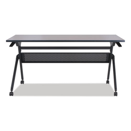 Image of Alera® Reversible Laminate Table Top, Rectangular, 59.5w X 23.63,medium Cherry/mahogany
