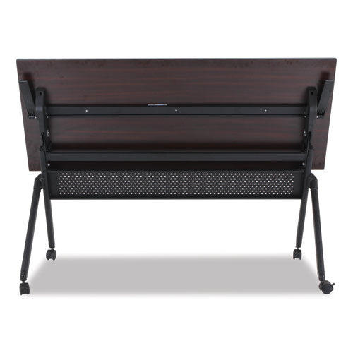 Image of Alera® Reversible Laminate Table Top, Rectangular, 59.5w X 23.63,medium Cherry/mahogany