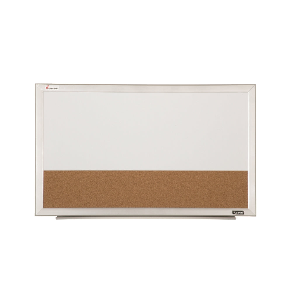 Image of Quartet/Skilcraft Cubicle Magnetic Dry Erase Cork Combination Board