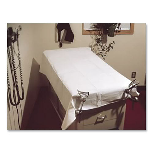 Image of TIDI® Disposable Tissue Drape Sheets, 40 X 48, White, 100/carton
