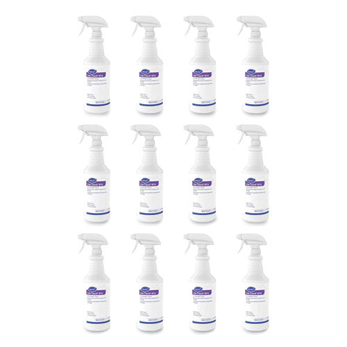 Image of Diversey Lite Touch Crt And Plexiglas Cleaner, 32 Oz Spray Bottle, 12/carton