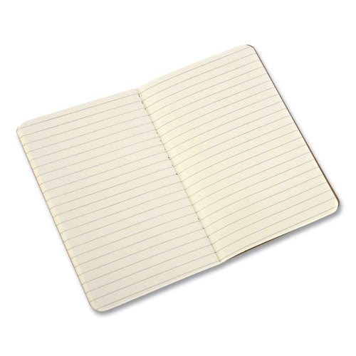 Image of Moleskine® Cahier Journal, 1-Subject, Narrow Rule, Brown Kraft Cover, (32) 5.5 x 3.5 Sheets, 3/Pack