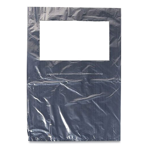 Image of HOSPECO® Scensibles Universal Receptable Liner Bags with 7.5" Wrap-Around Mounting Strap, 12.5" x 23", White, 500/Carton
